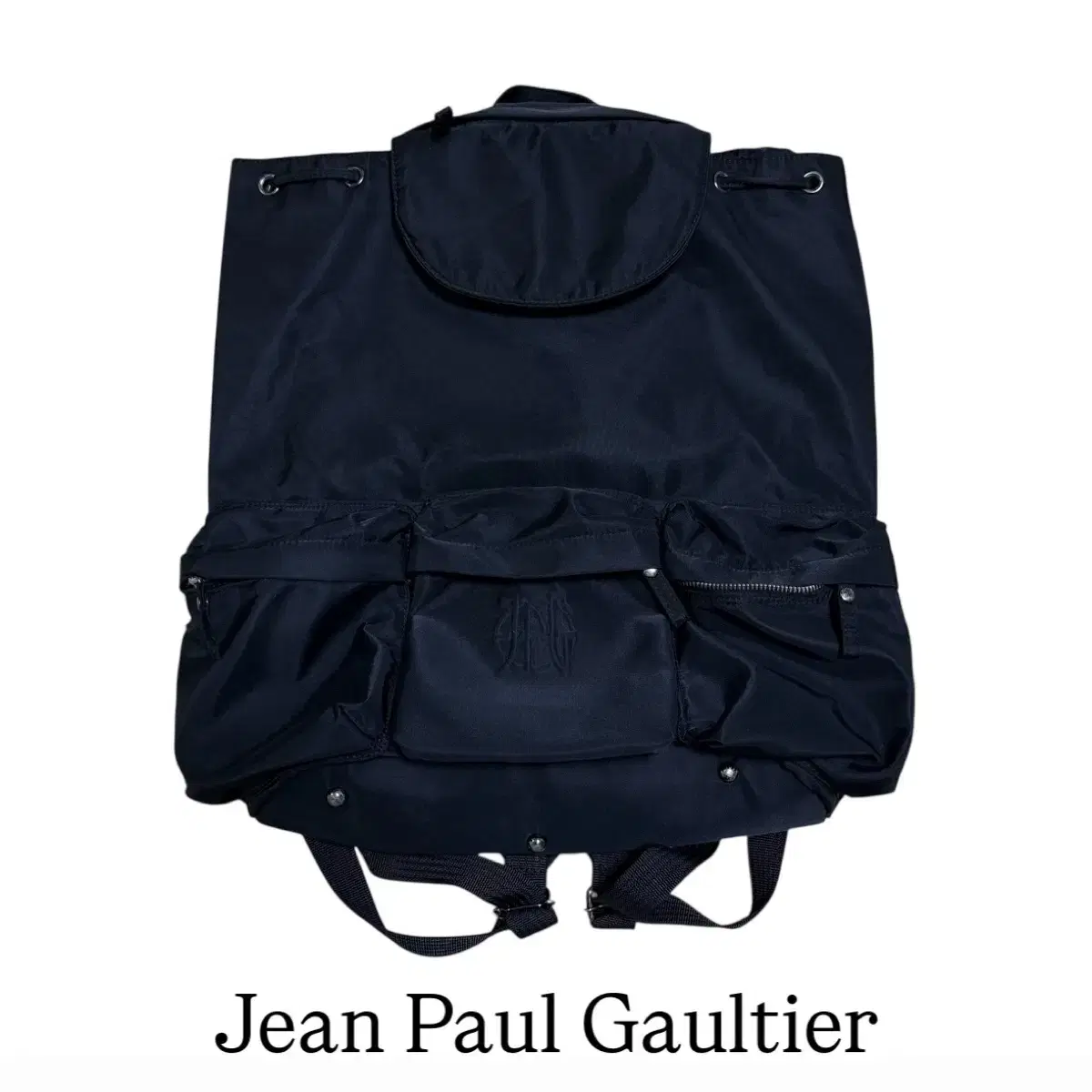 Jean Paul Gaultier Embossed Logo Backpack Rucksack jeanpaulgaultier