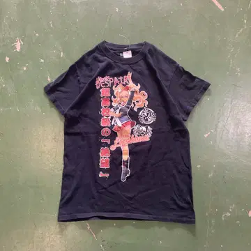 단간론파 에노시마 방패 Enoshima 디자인 티셔츠 블랙