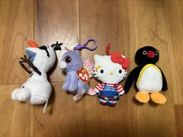 봉제 인형 세트 올라프 헬로키티 유니콘 핑구