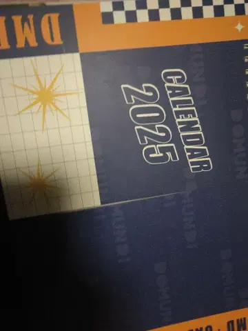 DMD LINEUP 2025 달력 gen3 4 thomaskong