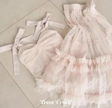 treat urself 발레리나 리본 셋업