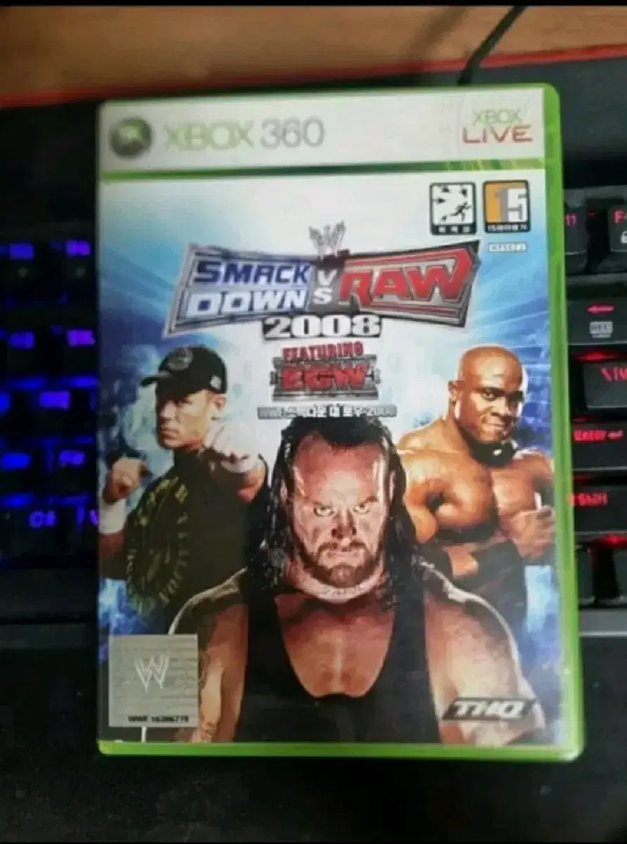 Xbox (XBOX360) WWE SmackDown vs. Raw Pro Wrestling Xbox Game