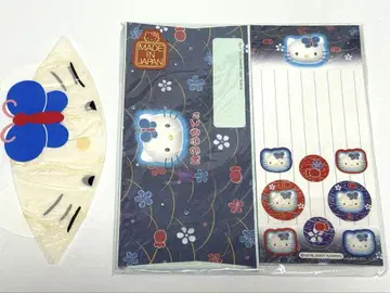 2001년 산리오 헬로키티 나비 키티 카오하나 레터 세트 종이 풍선 포함