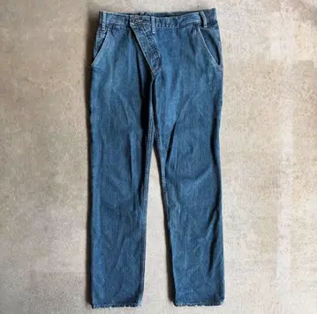 안네 벨리에 해시 더블 허리 데님