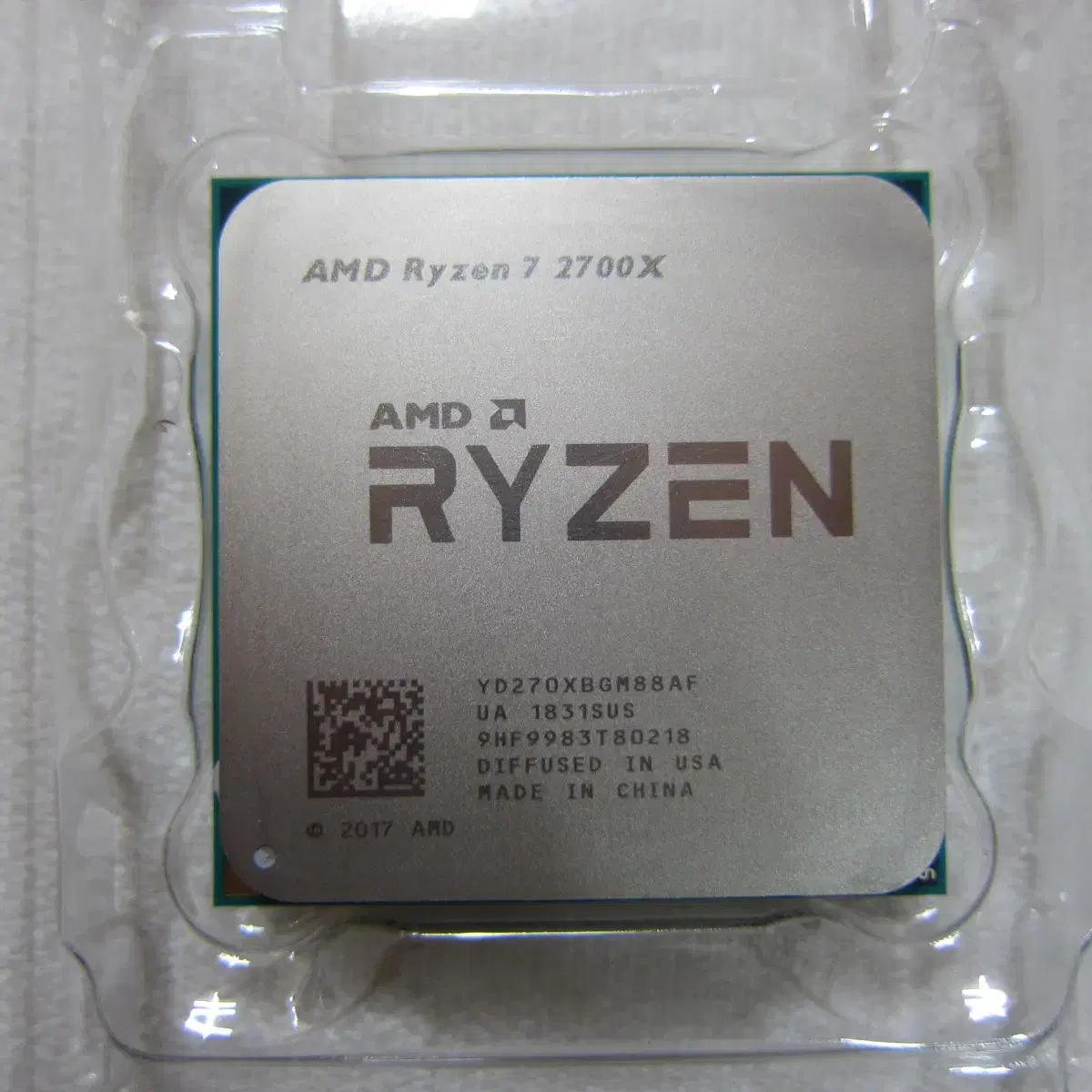 AMD amd [AM4 Socket] AMD Ryzen 7-2nd Gen 2700X (Pinnacle Ridge