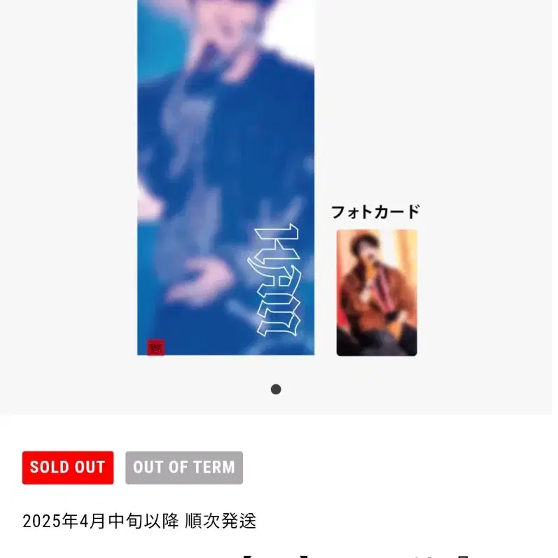 Stray Kids Han ライブフォトタオル dominATE JAPAN LIVE PHOTO TOWEL【HAN】/ Stray Kids『Stray Kids World Tour
