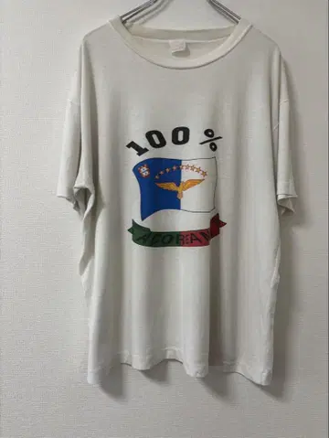 90s 빈티지 빈티지 티셔츠 티 구제 의류 국기 레어