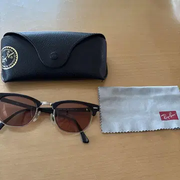 남성용 Ray-Ban 클럽 마스터 케이스 포함