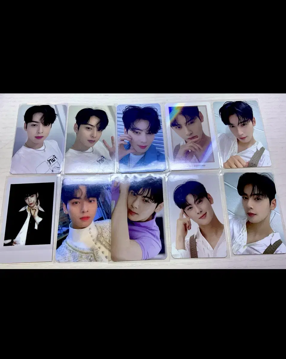 Astro eunwoo poca (Call, one, canshupop unreleased photocard, etc.)