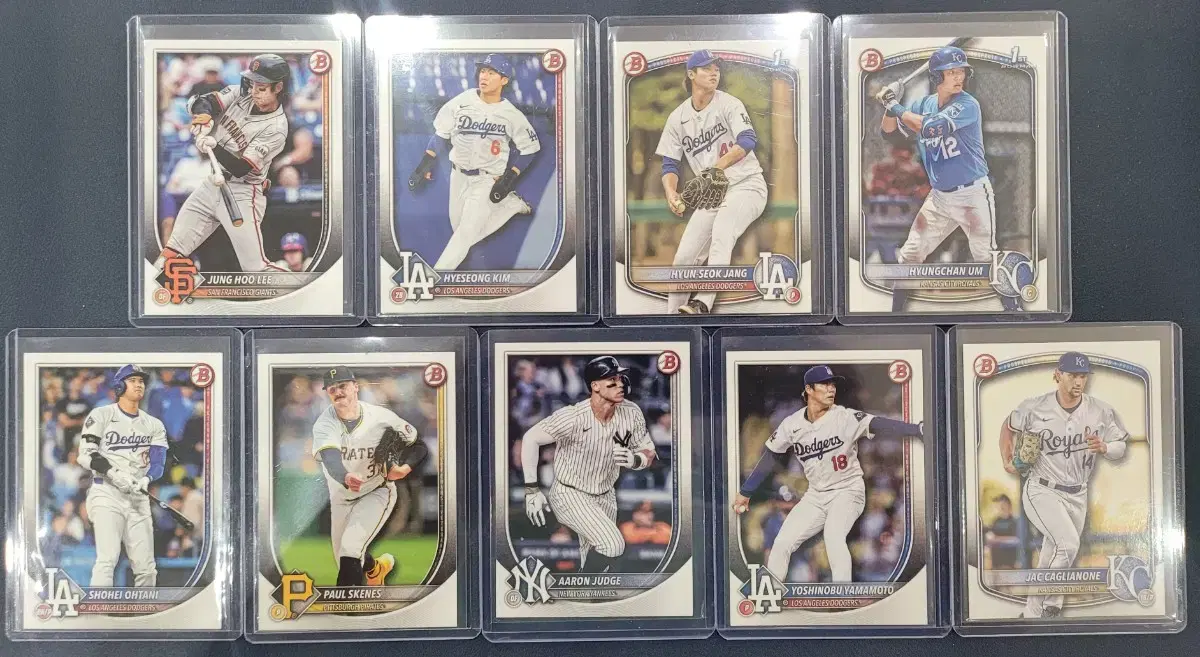 2025 Bowman Baseball Mlb Card (Lee Jung-hoo/Kim hyesung/etc)