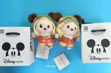 디즈니 공항 한정 우루포차짱 파이롯트 2개 세트