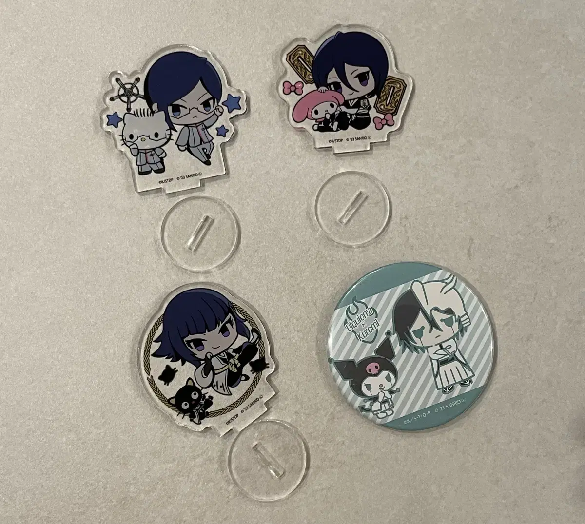 Bleach Sanrio Collaboration Goods Bulk Uryu Rukia Soifon Ulquiorra