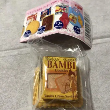 디즈니 오카시 마스코트 밤비 키링 볼 체인