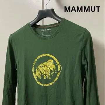 MAMMUT 마무트 빅 로고 롱 T 긴팔 남성용 M