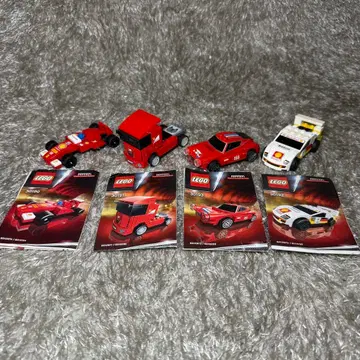 레고 올드 레고 페라리 4종 세트