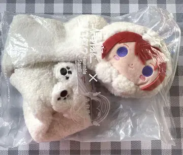 앙스타 중국 고백 풍선 화이트 곰 머플러 사