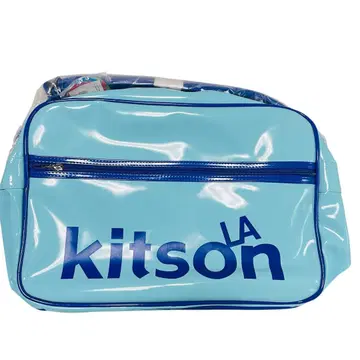 택 포함 새상품 kitson 키트슨 스카이블루 숄더백 메신저 백