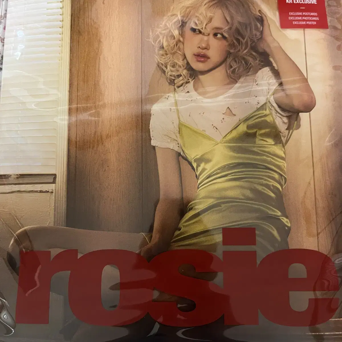 Rose Album CD [rosie] KR Exclusive ver. + jennie