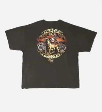 Orange County Choppers 티셔츠, 도그, 양면