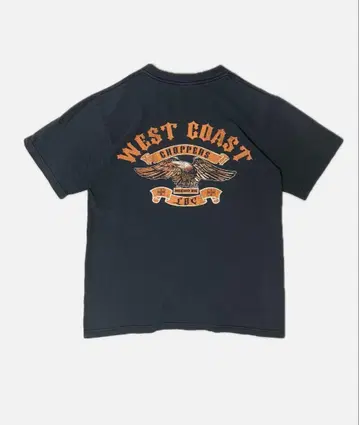 West Coast Choppers 티셔츠 허리 코스트 초퍼스