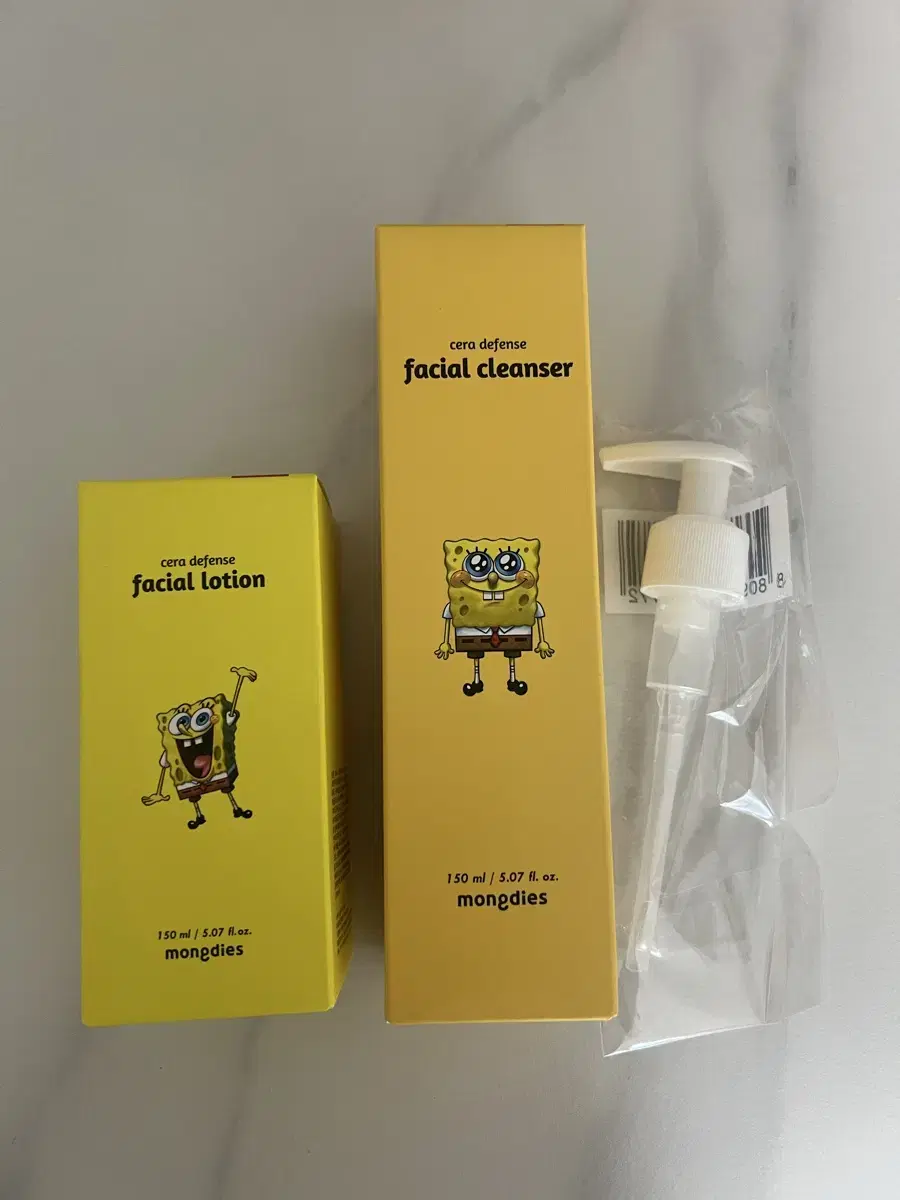 Mongdies Cera Defense Lotion. Cleanser