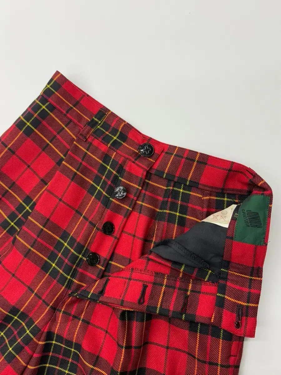 Jean Paul Gaultier Junior Gaultier Red Check Pants