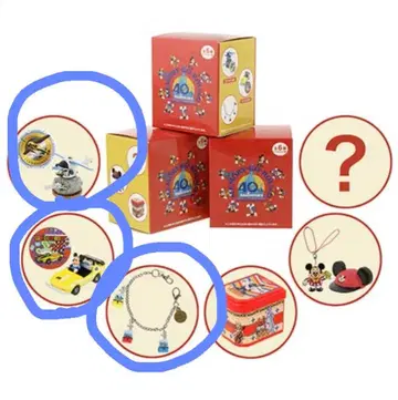 디즈니 메모리 고 라운드 미니어처 장난감