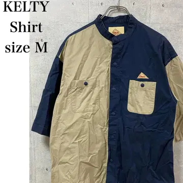 KELTY 켈티 셔츠 네이비 사이즈 M 아웃도어 캠핑 남성용