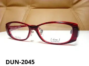 DUN-2045 일본제 안경 프레임 (레드) 새상품, 미사용