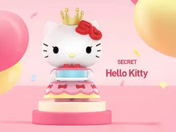 레어! 팝마트 헬로키티 50주년 시크릿 popmart