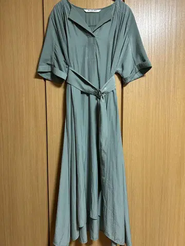 레이빔즈 셔츠 원피스