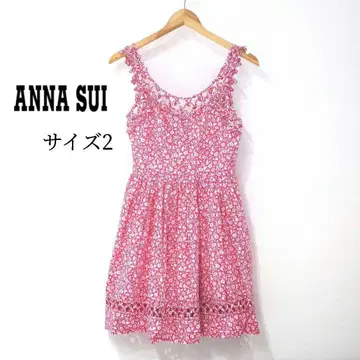 ANNA SUI 안나수이 원피스 미니 꽃무늬 사이즈 2