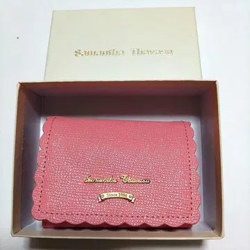 미사용 Samantha Thavasa 3단 폴더형 지갑