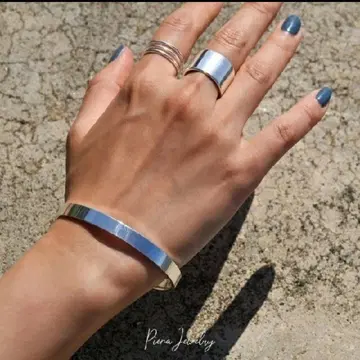 순은 팔찌, 뱅클 퓨어 실버 실버 999 각인.