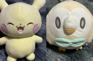 포켓몬 포켓피스 피츄 모쿠로 모후구토 봉제 인형
