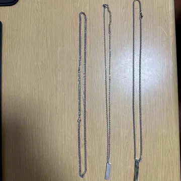 목걸이 3종류 손가락 반지 3종류 세트