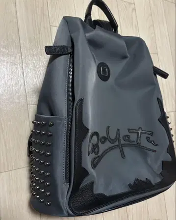 BOYATU 가죽 스터드 백팩 백팩 펑크 록 지뢰계