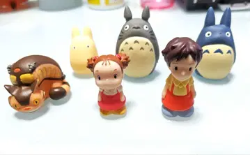 지브리 토토로 손가락 인형 6개 세트