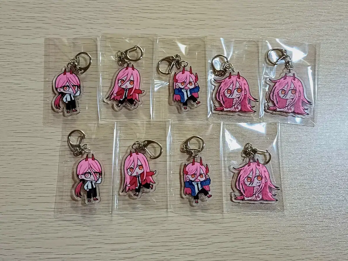 Power Keyring Chainsaw Man unofficial goods