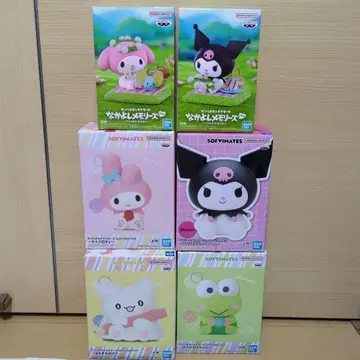 산리오 캐릭터즈 SOFVMATES 나카요시 메모리즈 묶음 판매