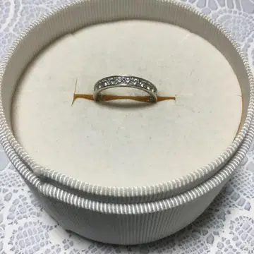 PT1000 다이아몬드 풀 이터니티 반지 0.78ct