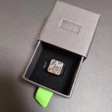 HUF H STAR RING 실버 반지 L 사이즈