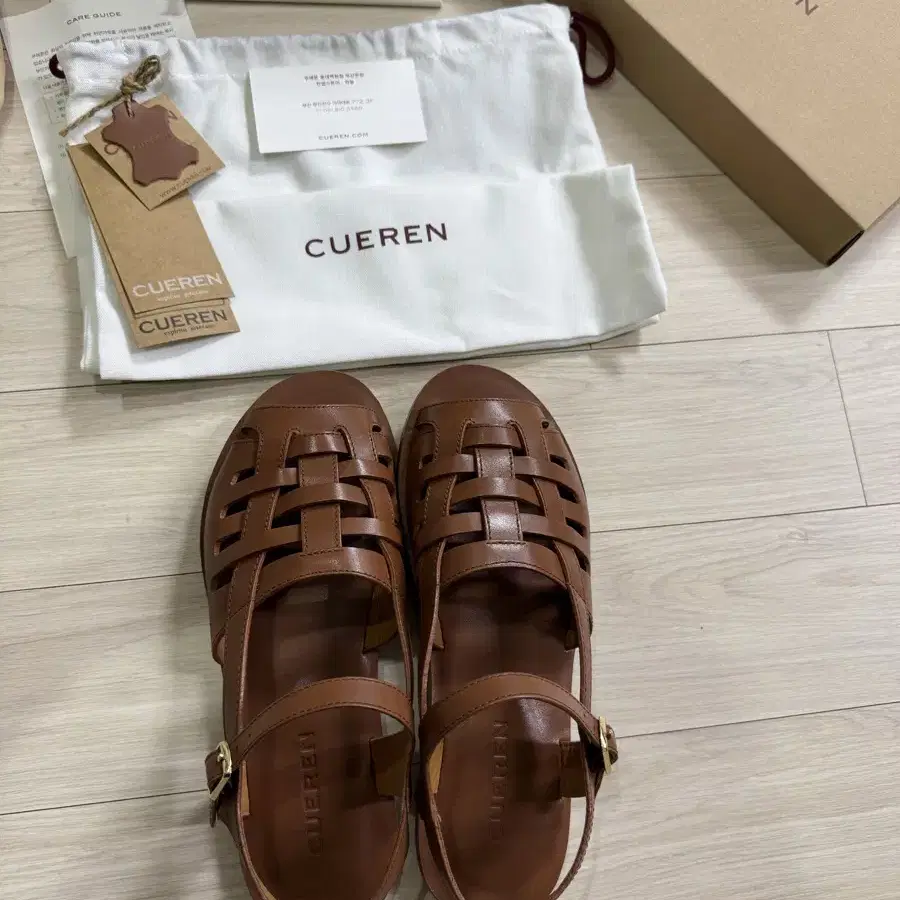Cueren Sandals Venice 09 245, worn once #쿠에른,#쿠에른샌들
