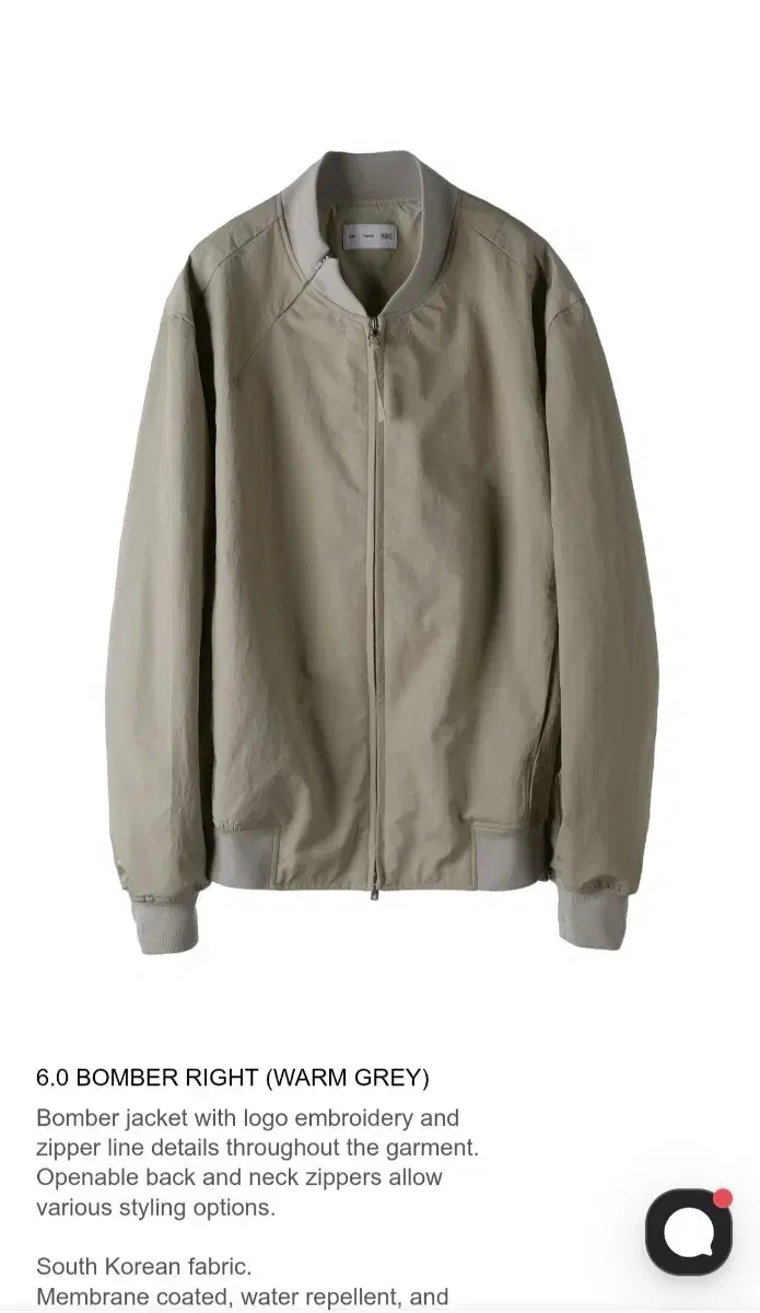 Post Archive Faction paf 6.0 bomber light warmgray