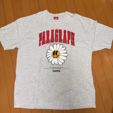 Paragraph/패러그래프 반팔 티셔츠 그레이 스트릿 스케이트보드