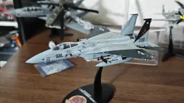 1/144 완성품 F-15c 이글루 Cipher 사이퍼 원탁의 귀신