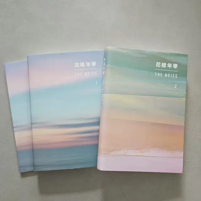 방탄소년단 화양연화 더노트 1,2권 특전 일괄