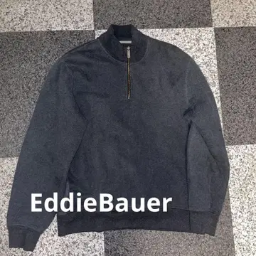 Eddie Bauer 하프 지퍼 맨투맨