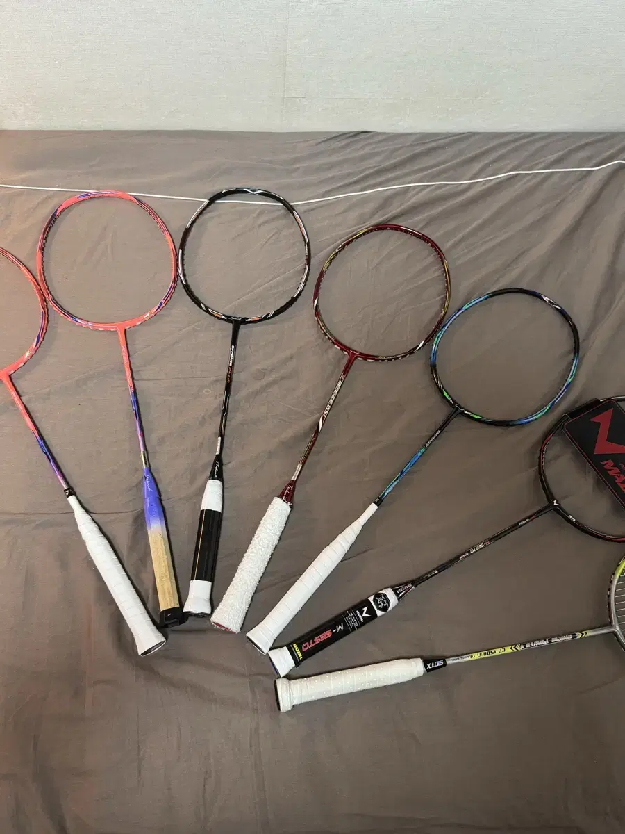 Various Technist, Majera, Soutex top-quality rackets