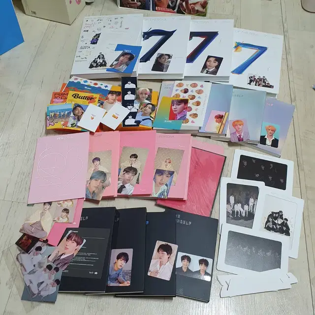 방탄소년단 앨범 메모리즈 시그 포카